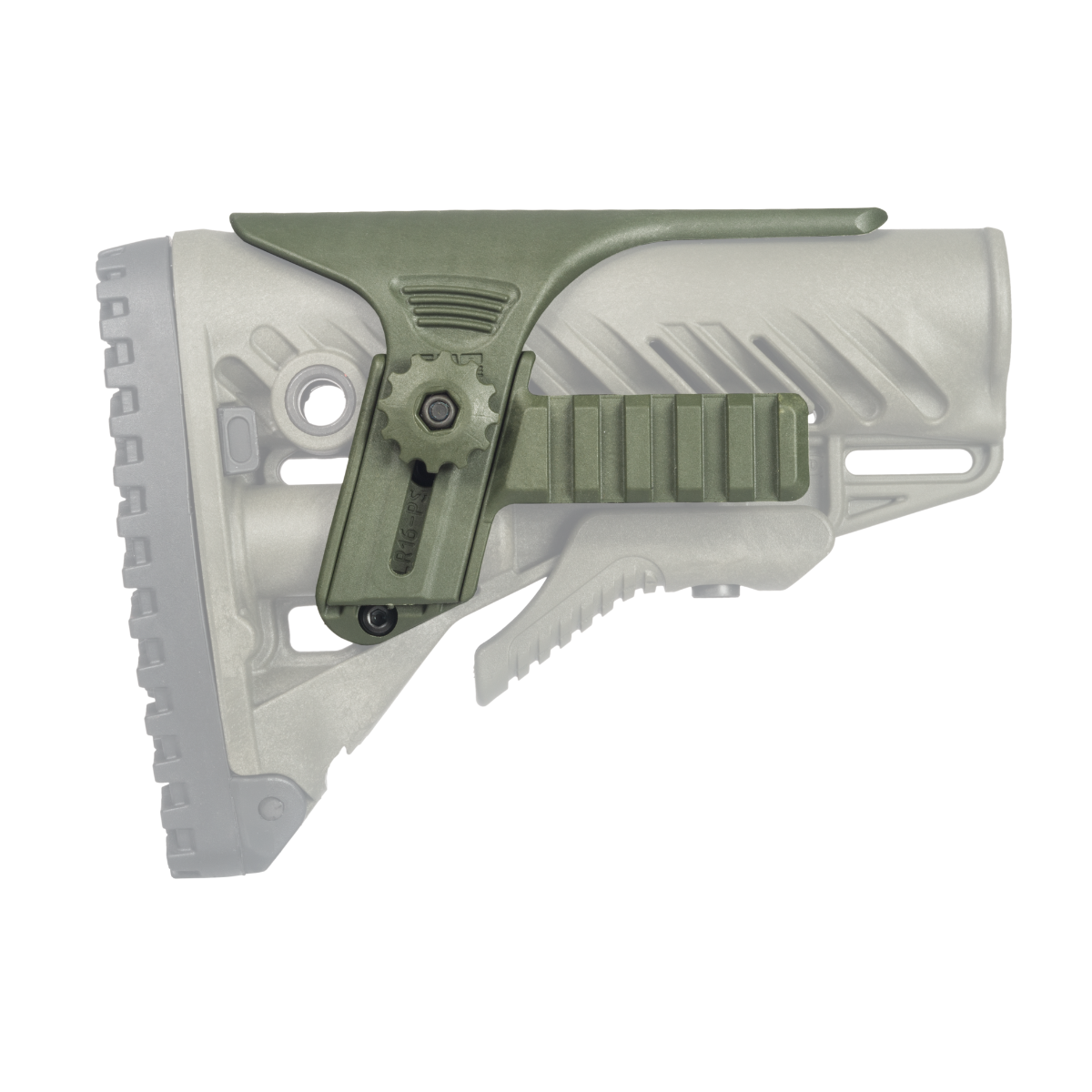 Appui-joue FAB Defense GPCP avec rails Picatinny pour crosse tactique GLR-16