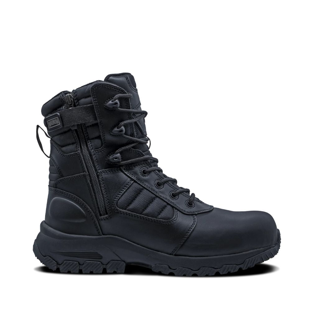 Chaussures coquées antistatiques Magnum Lynx Plus 8.0 S3 avec double zip et semelle anti-perforation