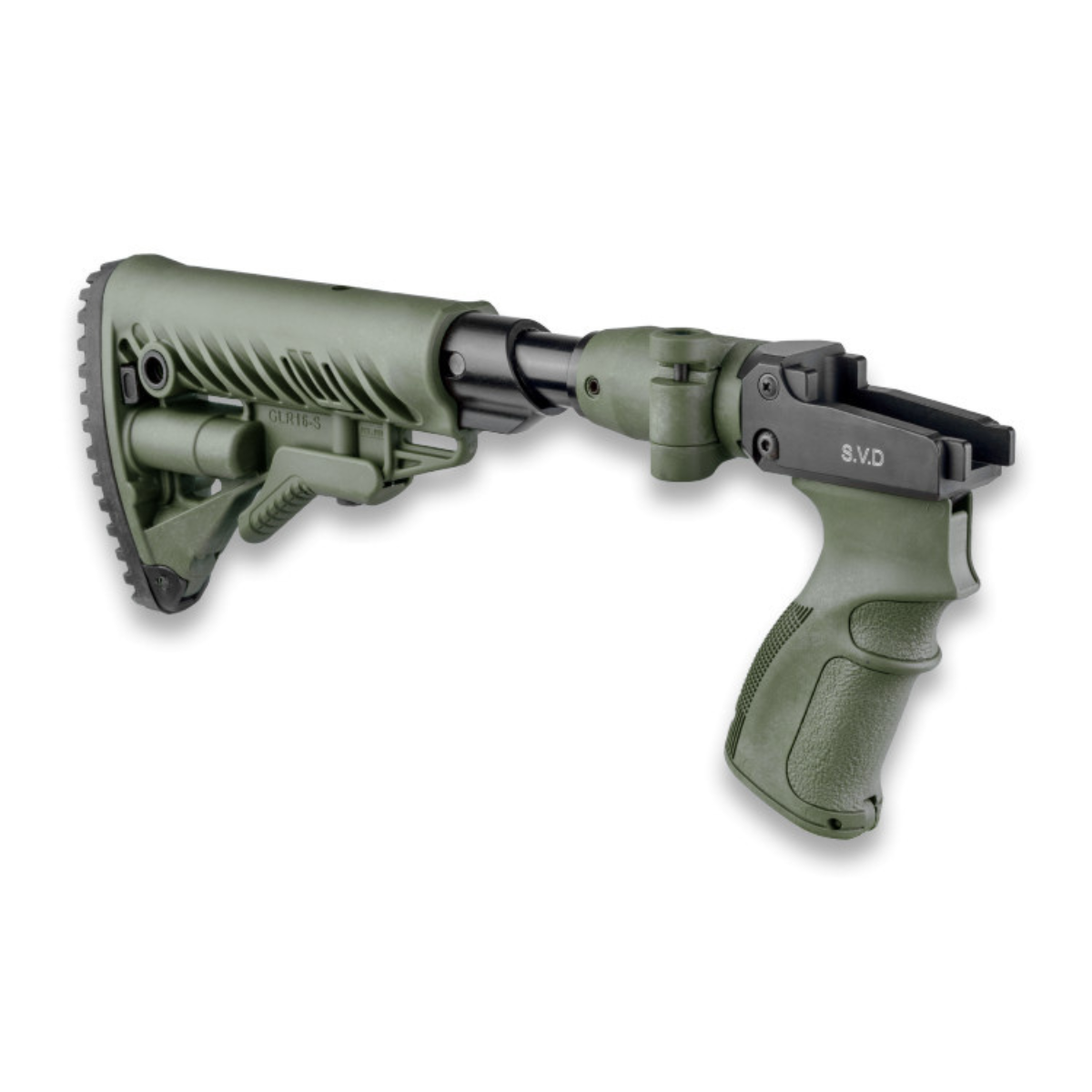 Crosse pliante FAB Defense M4 SVD SB avec amortisseur de recul pour Dragunov / Tigre