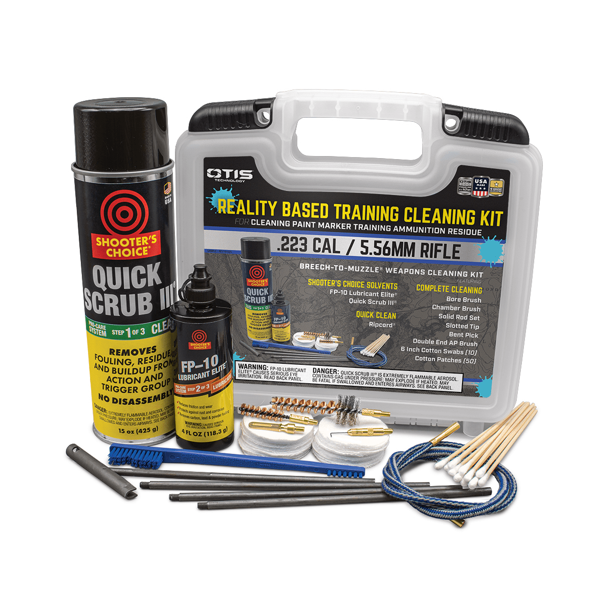 Kit de nettoyage Otis Reality Based Training cal .223 / 5.56