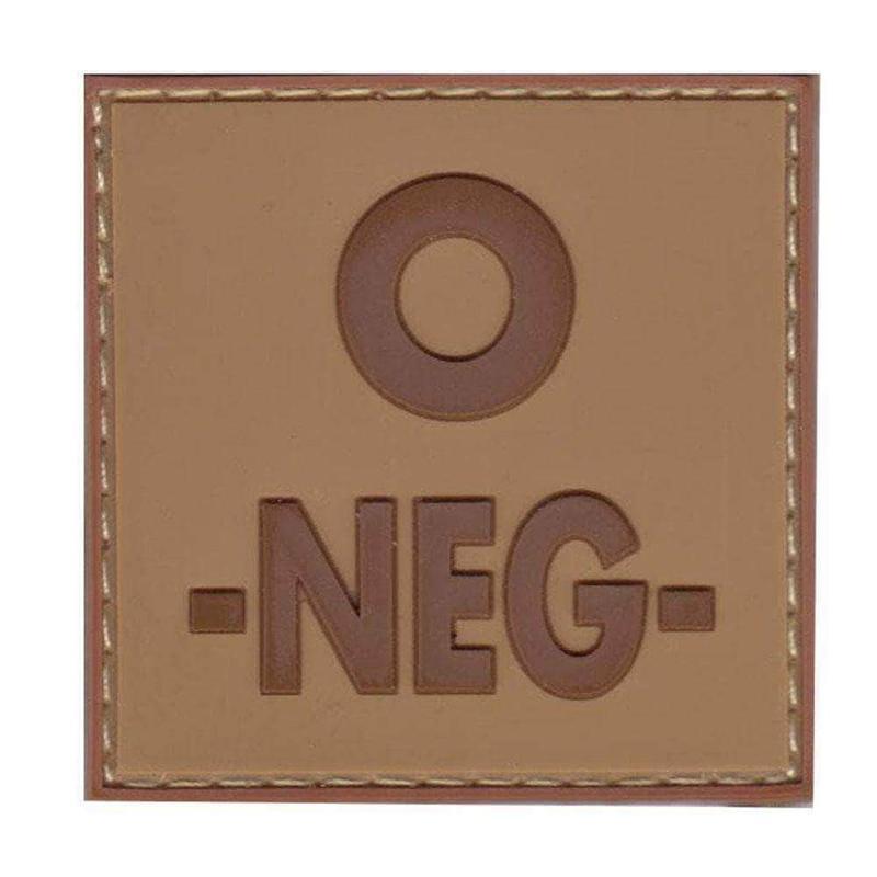 Patch Identifiant Groupe Sanguin Low Visibility PVC CT