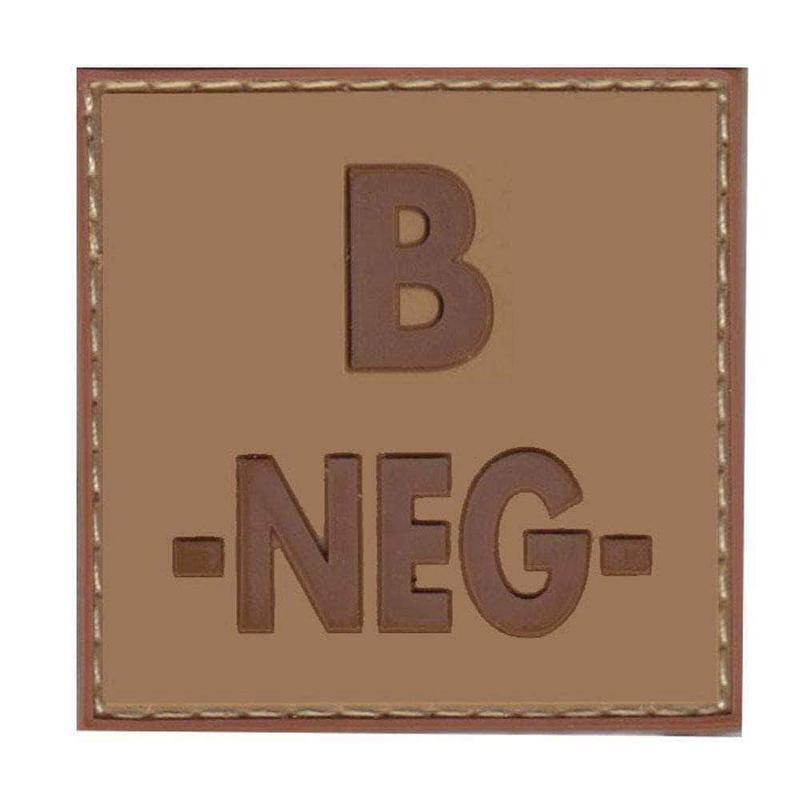 Patch Identifiant Groupe Sanguin Low Visibility PVC CT