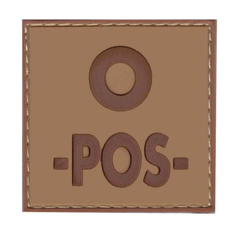 Patch Identifiant Groupe Sanguin Low Visibility PVC CT