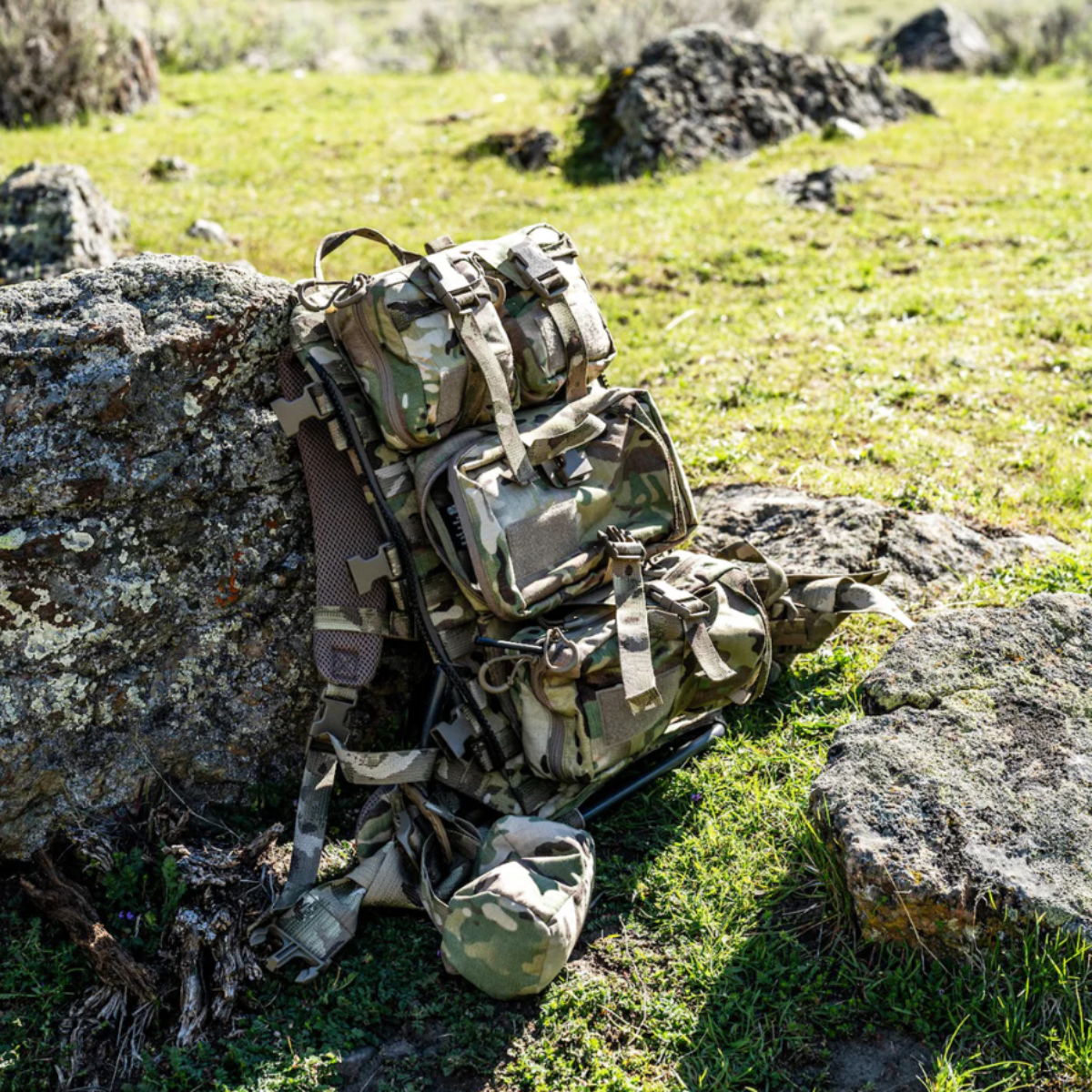 Pochette médicale à extraction rapide Eberlestock Rip-Away Large Multicam