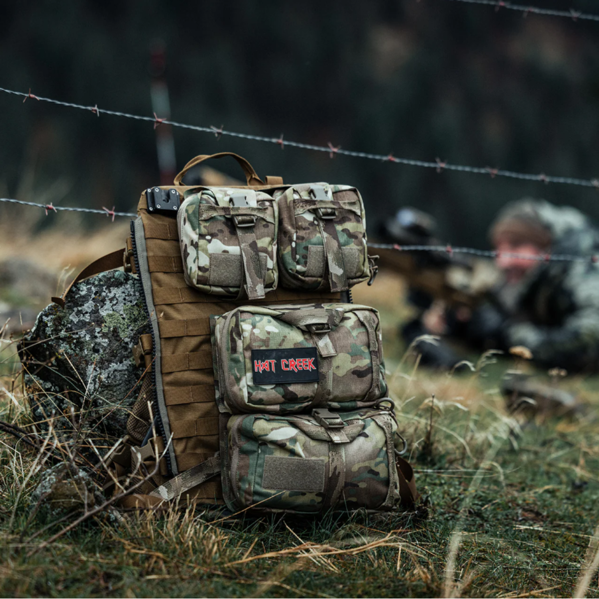 Pochette médicale à extraction rapide Eberlestock Rip-Away Small Multicam