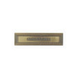 Agrafe Sentinelle Bronze