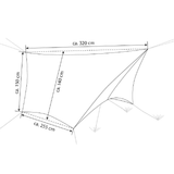 Bâche Amazonas Adventure Wing Tarp