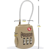 Cadenas Maxpedition Travel Lock