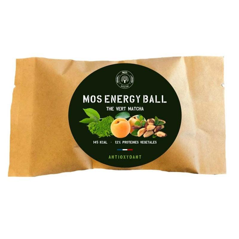 Complément alimentaire MOS Nutrition Energyball Thé Vert Matcha 145 kcal