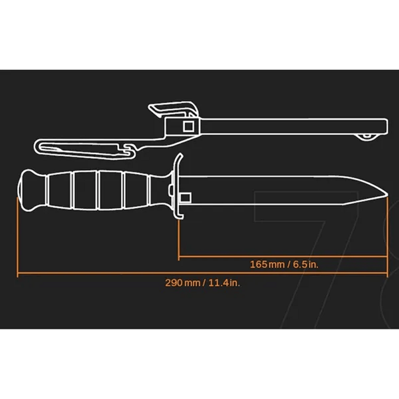 Couteau à lame fixe Glock FM 78