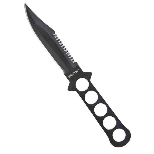 Couteau à lame fixe Mil-Tec Plongée Stainless