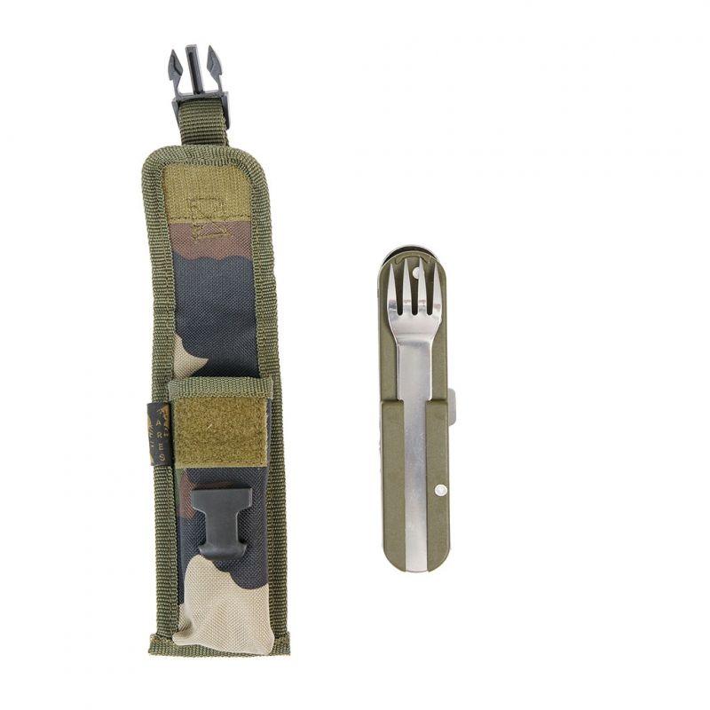 Couteau multifonctions Ares Bivouac avec étui Cam