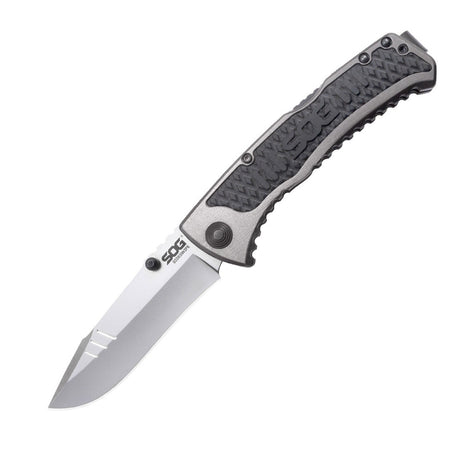 Couteau pliant SOG Sideswipe Grey Tini