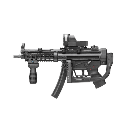 Crosse pliante FAB Defense ARS Helmet Visor pour MP5 / MP7 / G36 et modèles KPOS