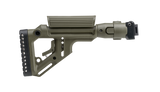 Crosse pliante FAB Defense M4-AKS P avec tube télescopique pour AKS-74U