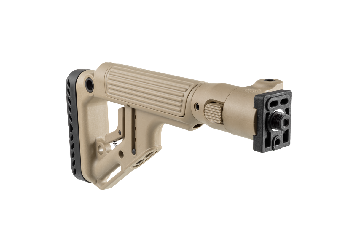 Crosse pliante FAB Defense UAS-VZ P avec appui joue intégré pour VZ.58