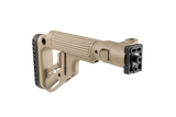 Crosse pliante FAB Defense UAS-VZ P avec appui joue intégré pour VZ.58