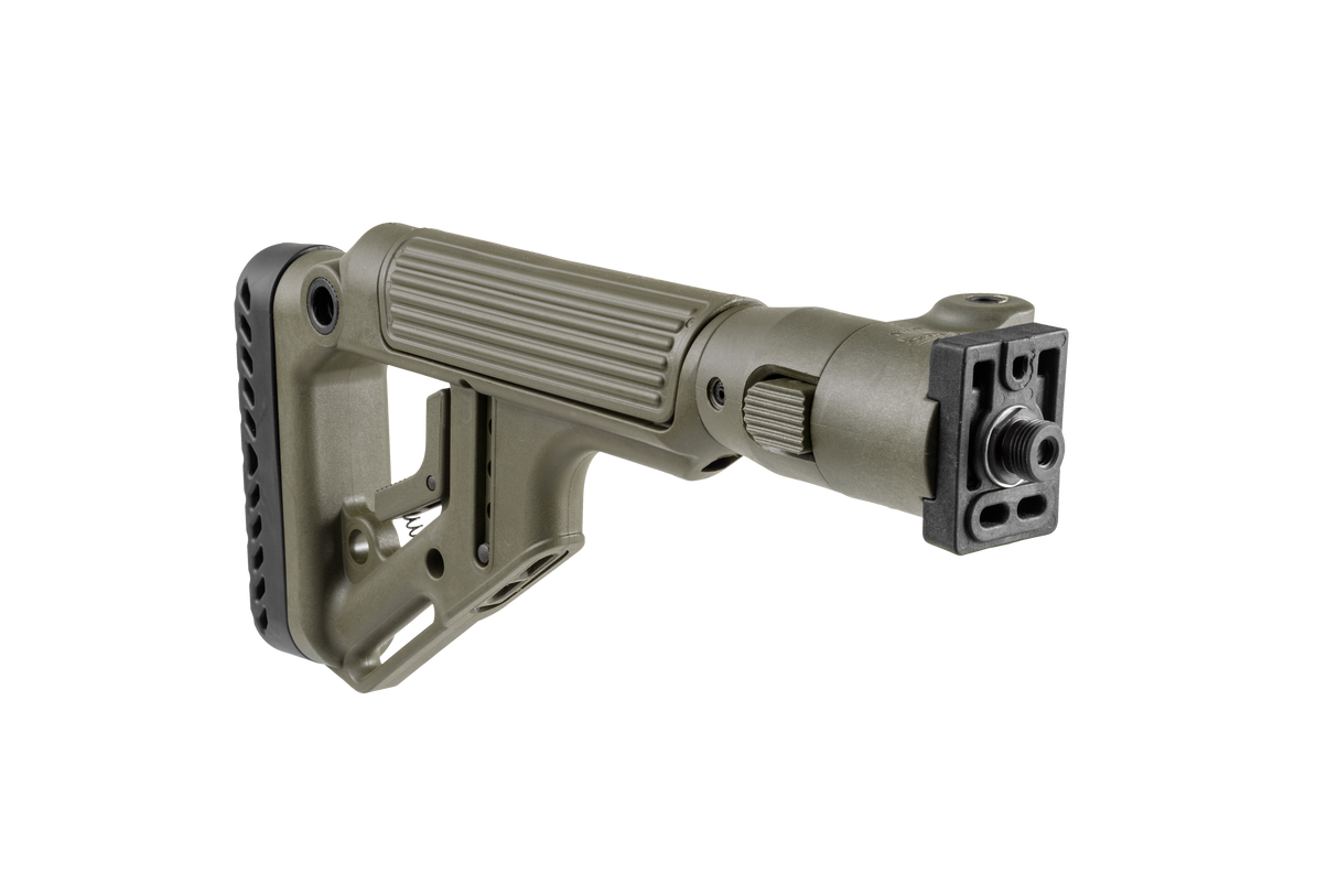 Crosse pliante FAB Defense UAS-VZ P avec appui joue intégré pour VZ.58