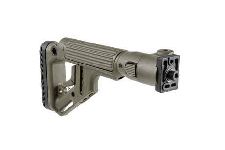 Crosse pliante FAB Defense UAS-VZ P avec appui joue intégré pour VZ.58
