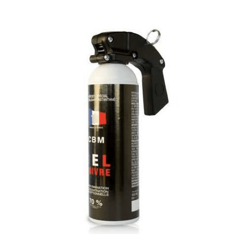 Gel lacrymogène CBM RED PEPPER Poignée Standard