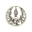 Insigne de béret Argent Commissariat