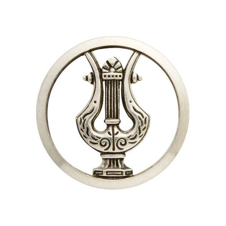 Insigne de béret Argent Musique