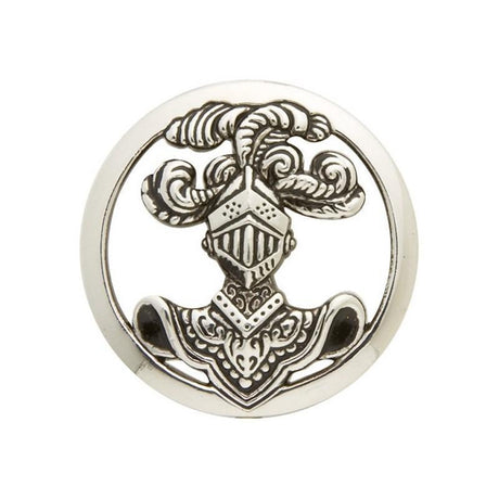 Insigne de béret Modèle Arme Blindée de la Cavalerie Argent