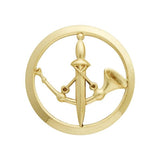 Insigne de béret OR POSTE AUX ARMÉES