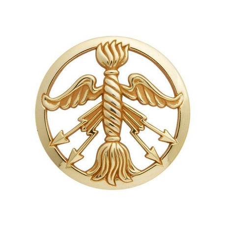 Insigne de béret Or Service des Poudres