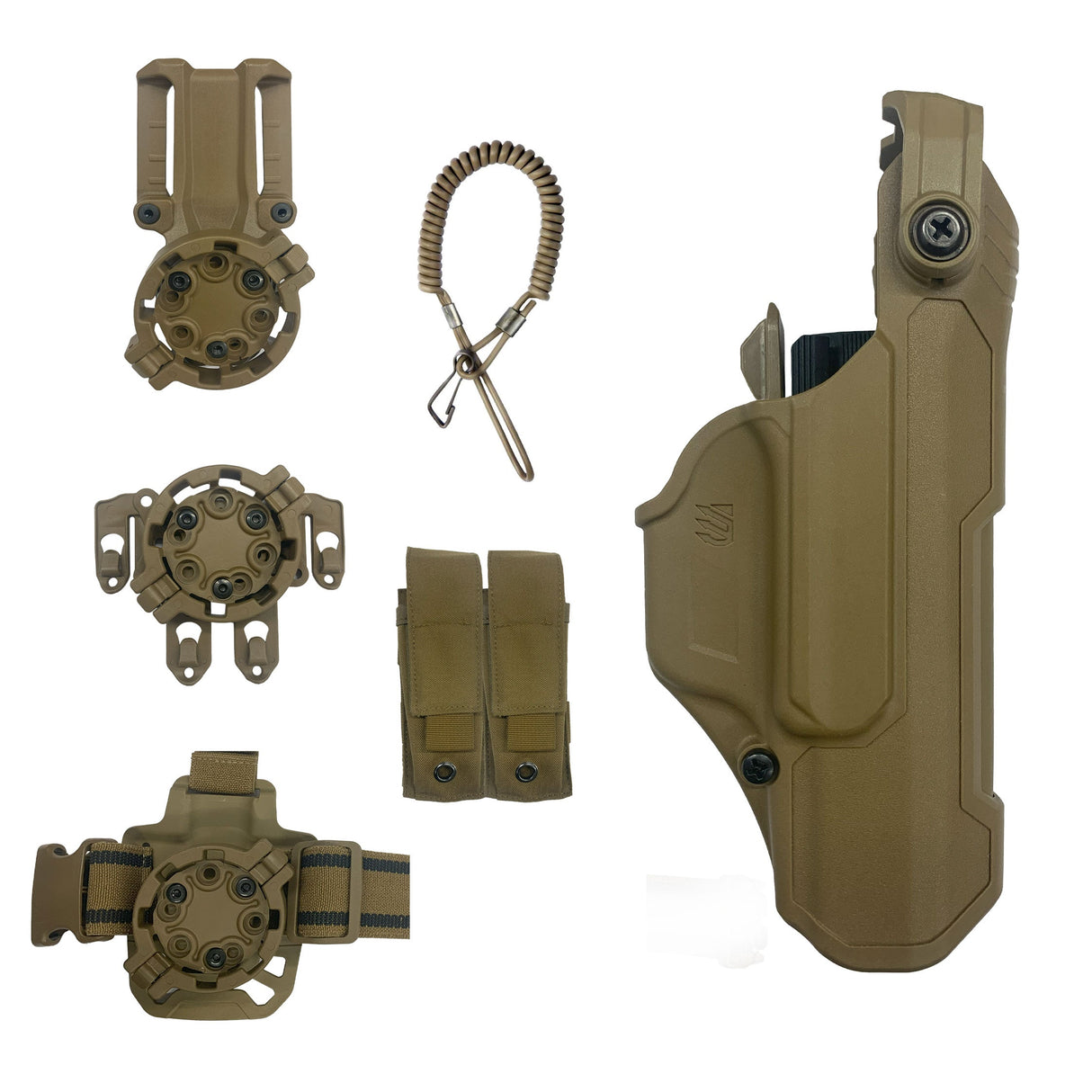 Kit Holster T-Series AF + Dragonne + Porte-chargeurs - 4330FREDCTR