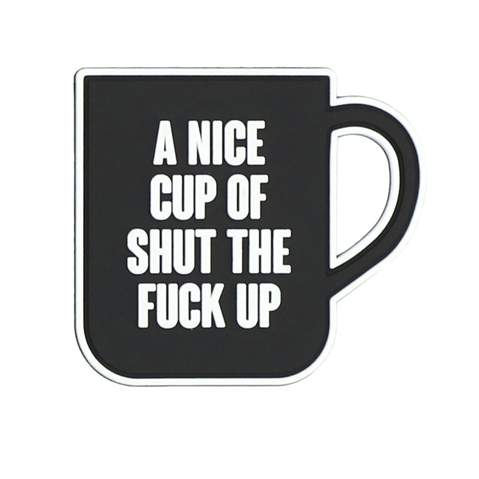 Patch A Nice Cup Noir