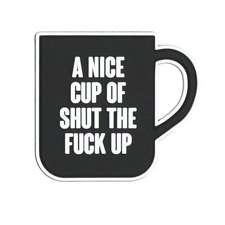 Patch A Nice Cup Noir