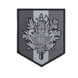 Patch French Shield Noir/Gris