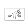Patch Kilroy Was Here Blanc
