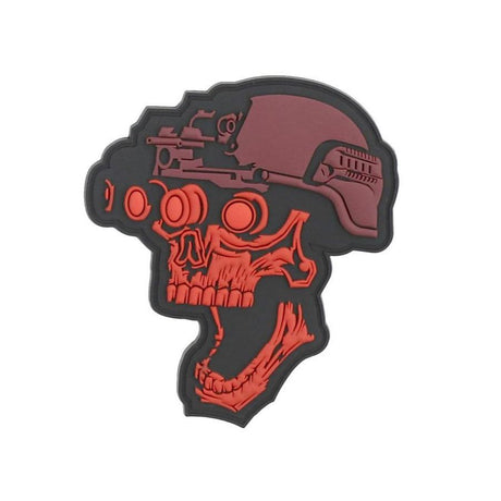 Patch Night Vision Skull Rouge