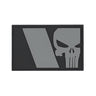 Patch Punisher French Flag Gris