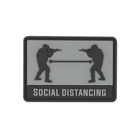 Patch Social Distancing Gris
