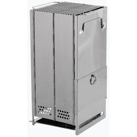 Poêle Fusée Fox Outdoor avec grille pliable