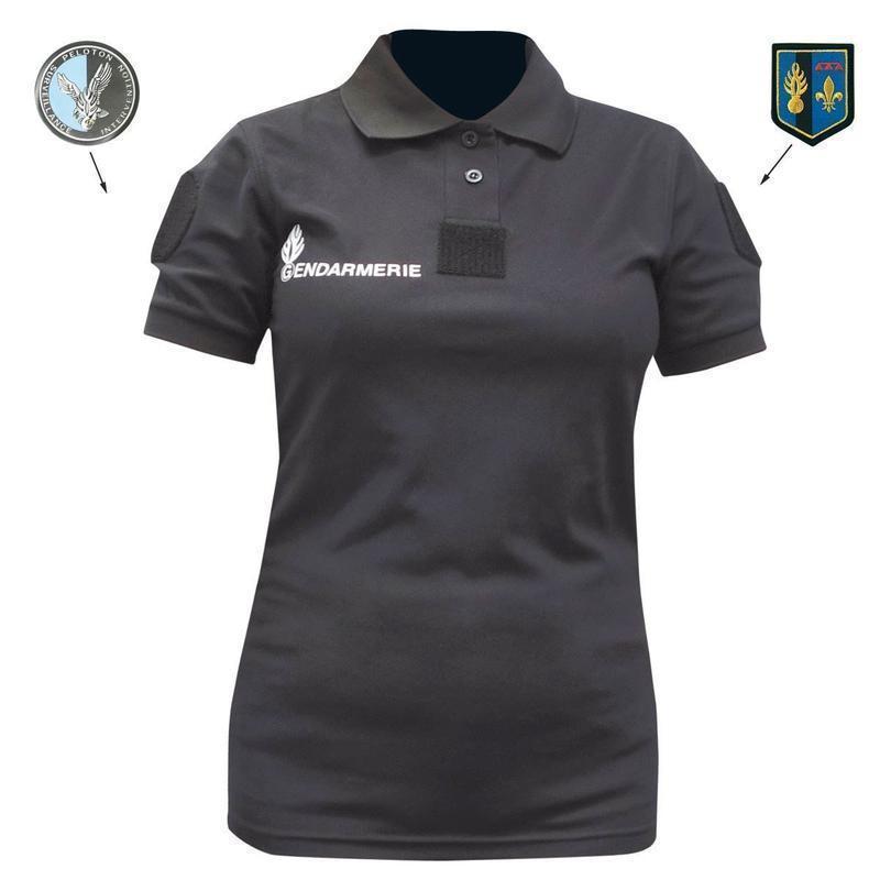 Polo Gendarmerie Patrol Equipement Femme MC Cooldry