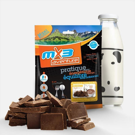 Ration lyophilisée MX3 Aventure Crème Dessert 314-333 Kcal