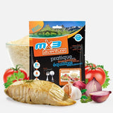 Ration lyophilisée MX3 Aventure Poisson à la Provençale et Riz 609 Kcal