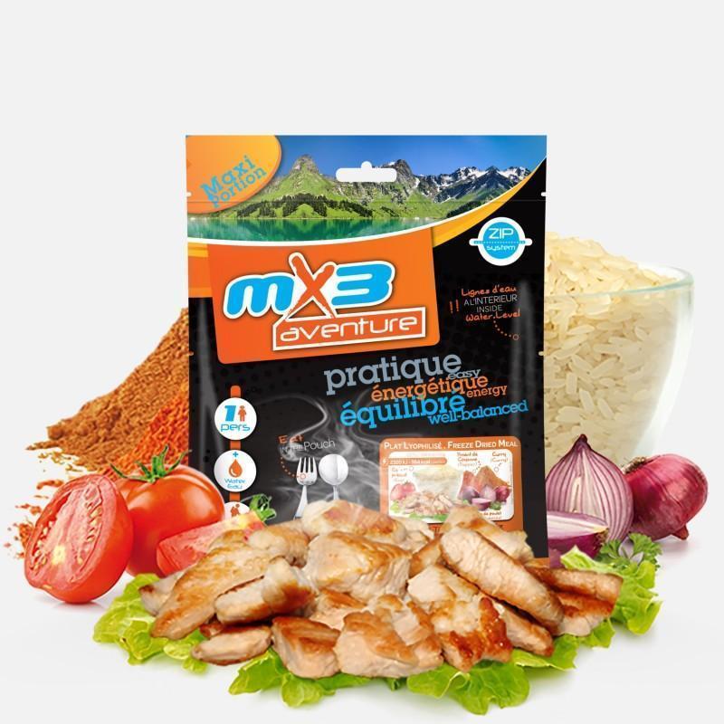 Ration lyophilisée MX3 Aventure Poulet Tandoori 594 Kcal