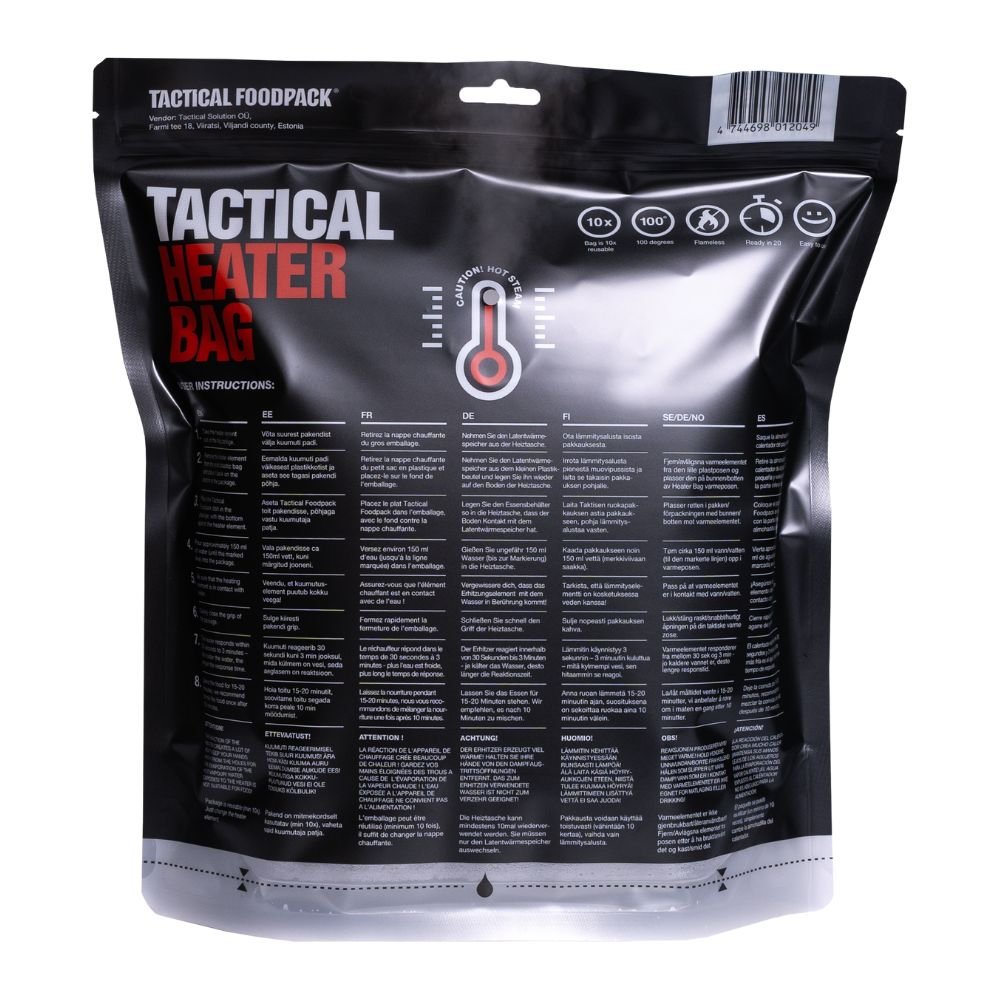 Réchaud de survie Tactical Foodpack Heater Bag