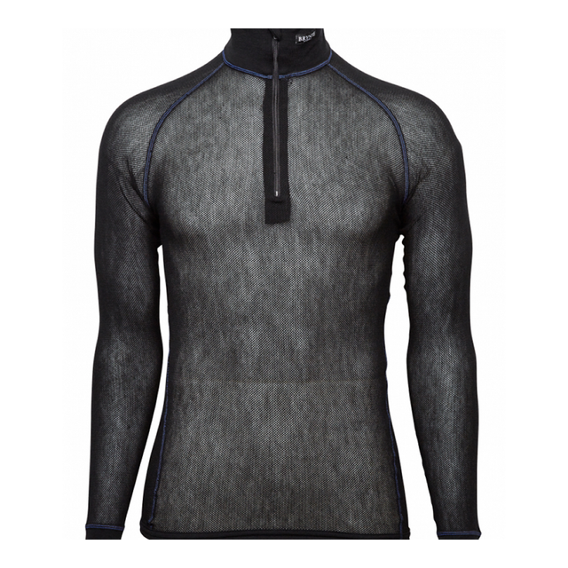 T-shirt thermorégulateur Brynje Wool Thermo Light Zip 3/4 Neck