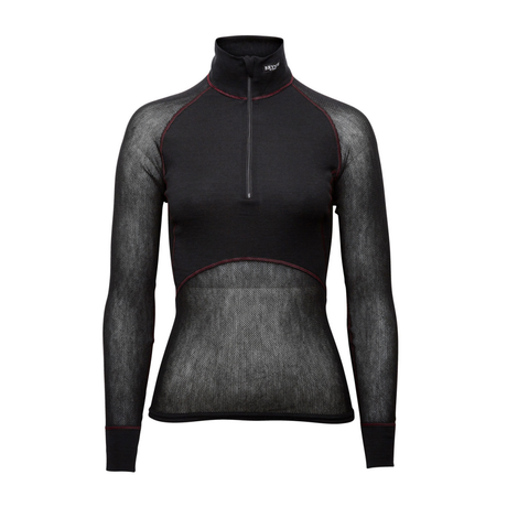 T-shirt thermorégulateur Brynje Wool Thermo Light Zip 3/4 W's