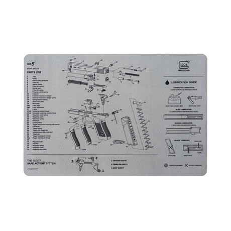 Tapis de démontage Glock Bench Mat Gen5