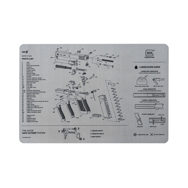Tapis de démontage Glock Bench Mat Gen5