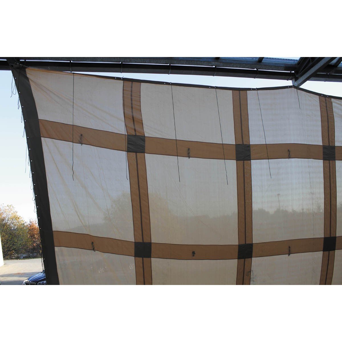 Voile d'ombrage Original Militär sable 11.5 x 9.95 m
